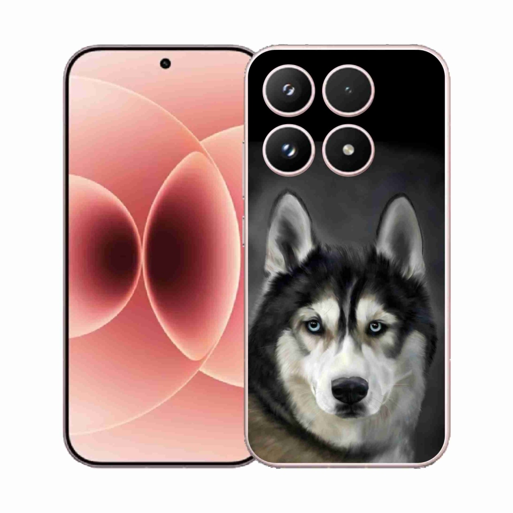 Gélový kryt mmCase na Xiaomi 17 - husky