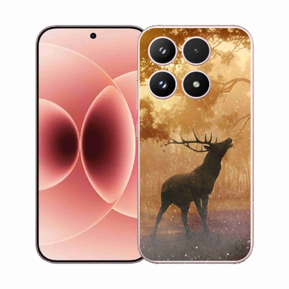 Gélový kryt mmCase na Xiaomi 17 - jeleň v ruji