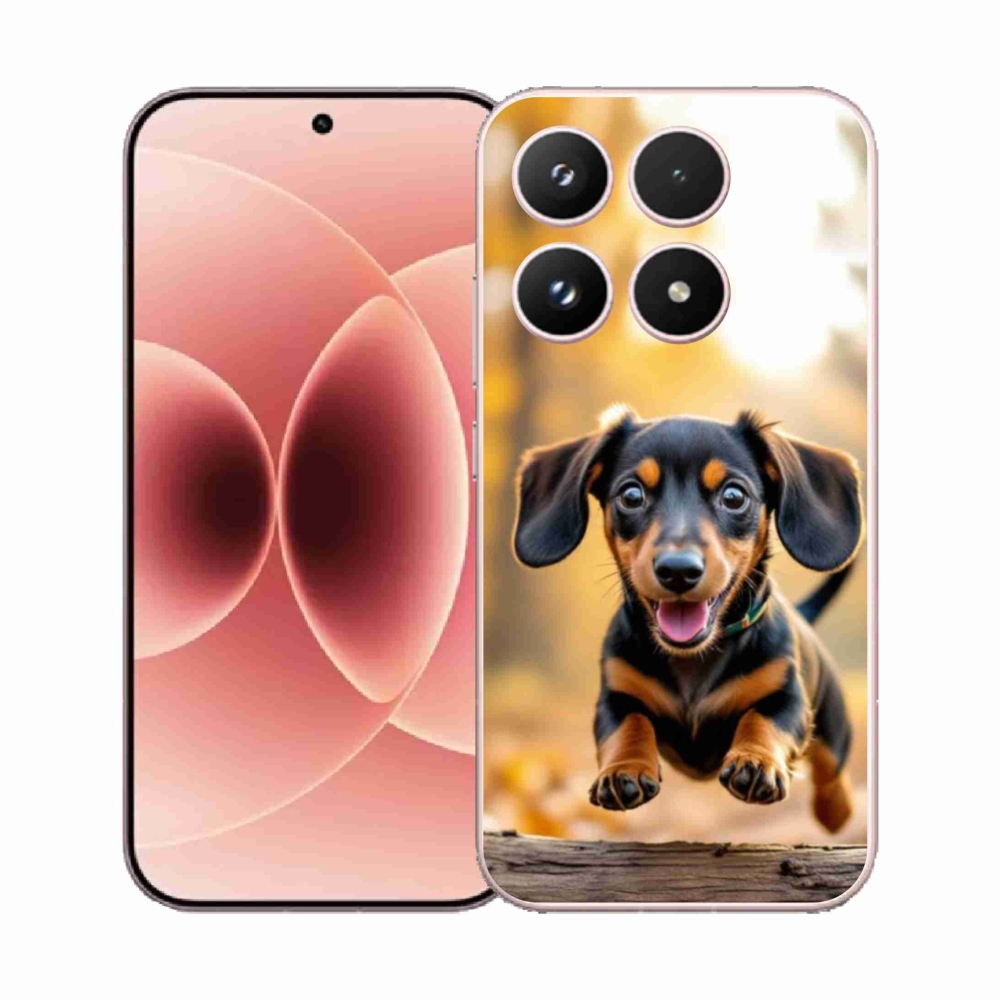Gélový kryt mmCase na Xiaomi 17 - jazvečík 2