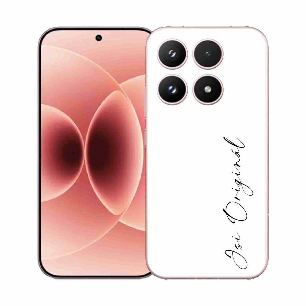 Gélový kryt mmCase na Xiaomi 17 - si originál biele pozadie