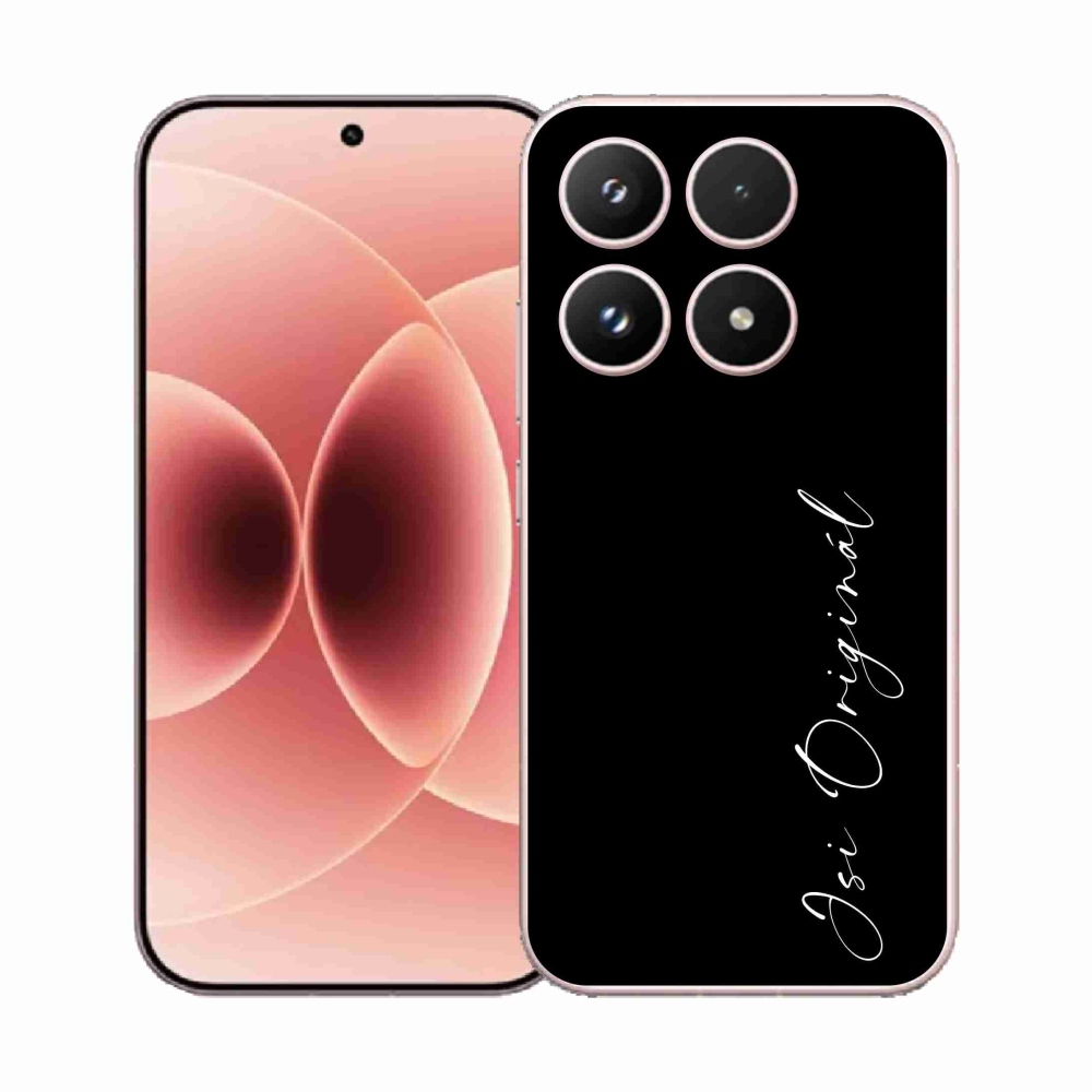 Gélový kryt mmCase na Xiaomi 17 - si originál čierne pozadie