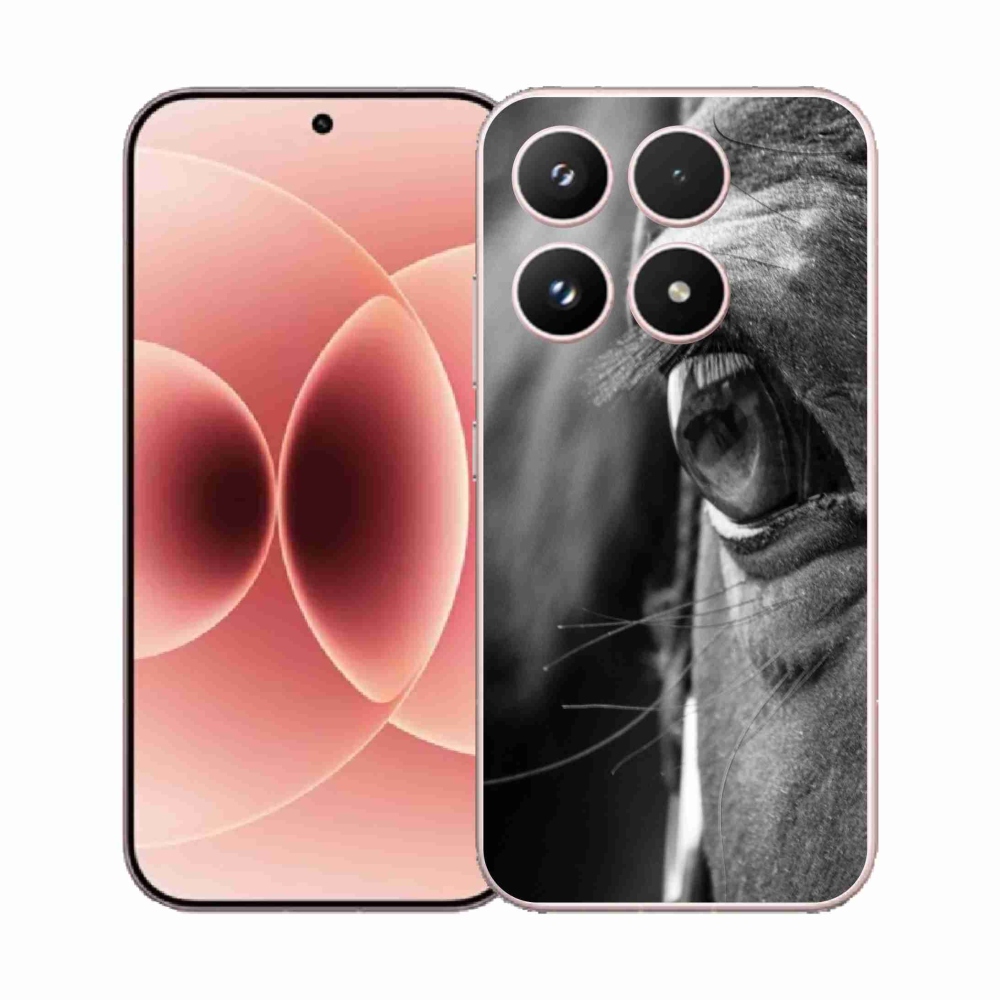 Gélový kryt mmCase na Xiaomi 17 - konský pohľad