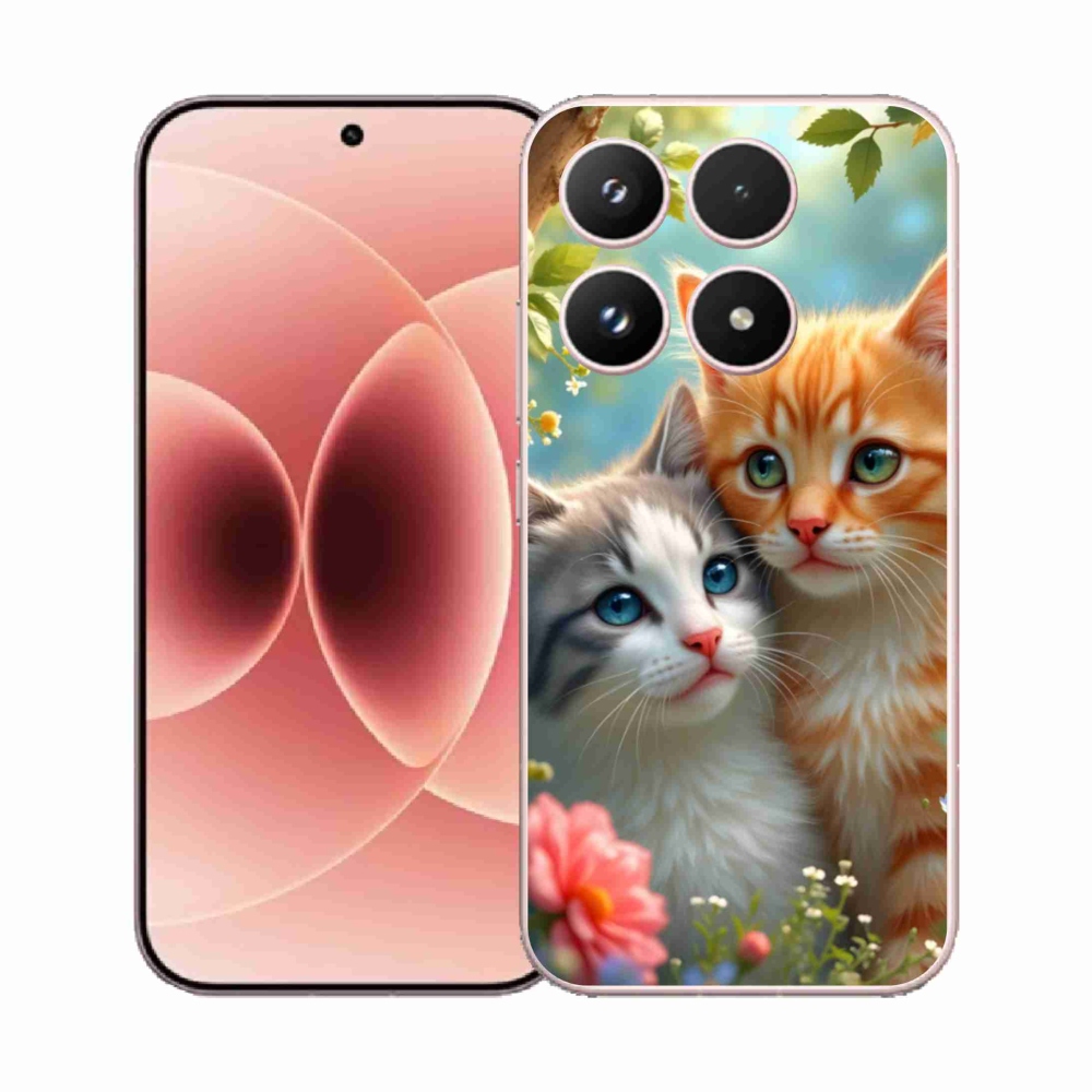 Gélový kryt mmCase na Xiaomi 17 - mačacia láska 2