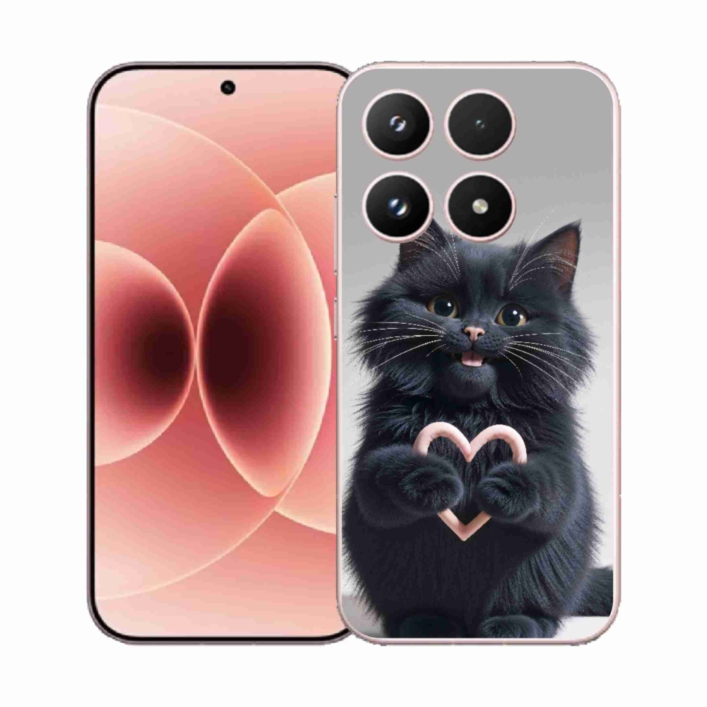 Gélový kryt mmCase na Xiaomi 17 - mačacia láska 3