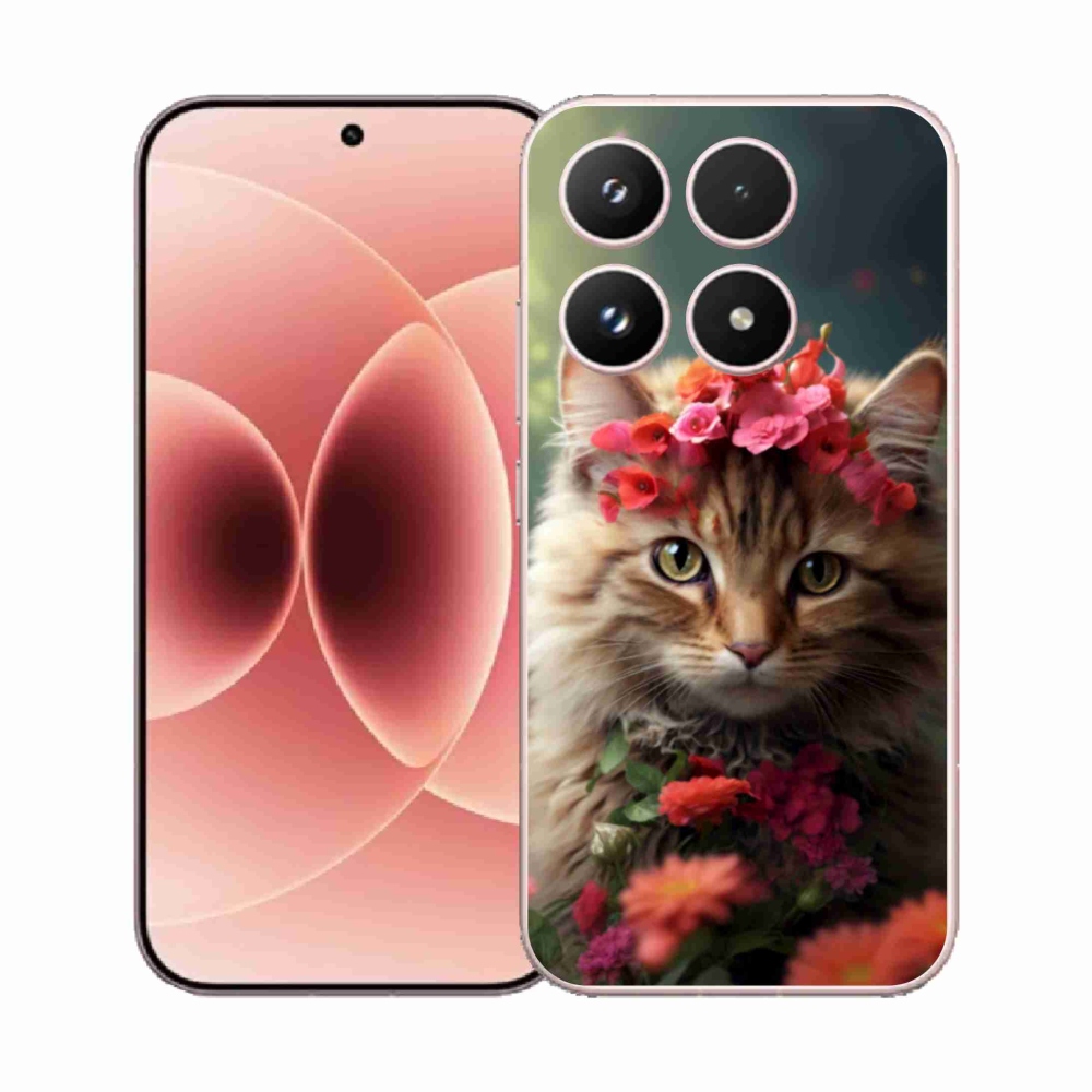 Gélový kryt mmCase na Xiaomi 17 - mačacia princezná