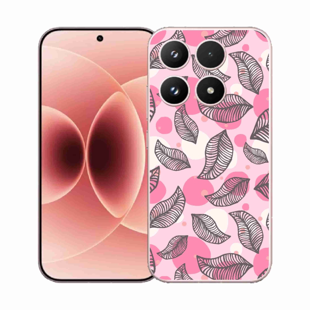 Gélový kryt mmCase na Xiaomi 17 - kreslené padajúce listy