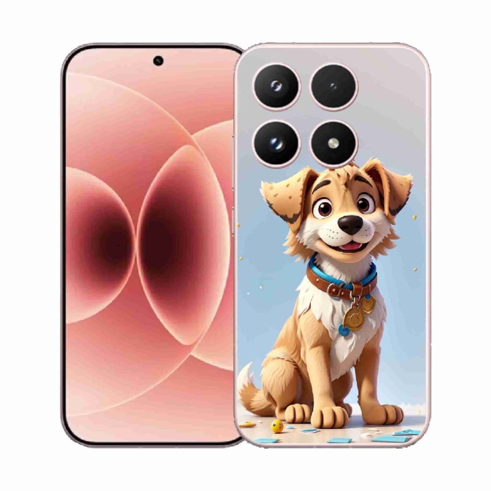 Gélový kryt mmCase na Xiaomi 17 - kreslené šteňa