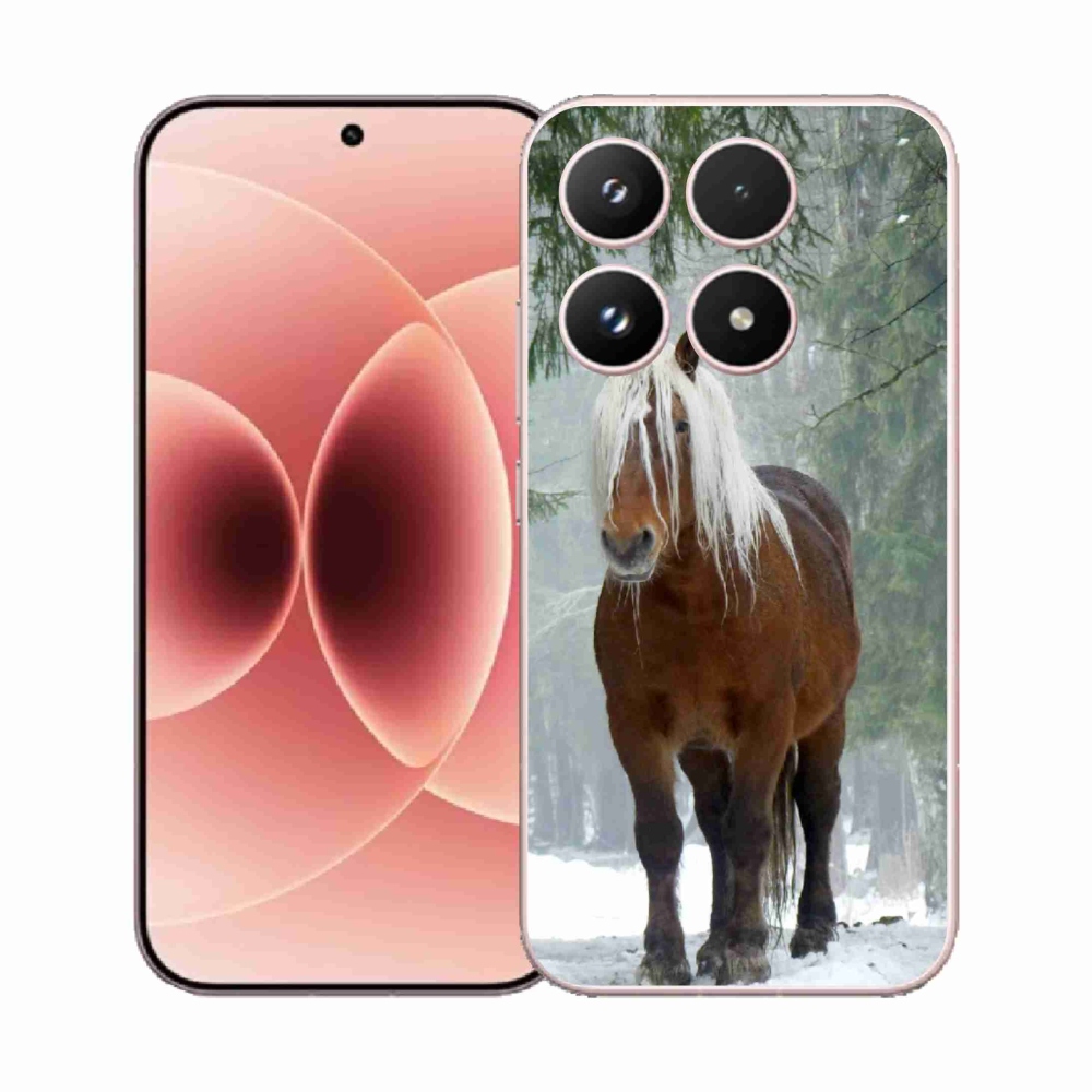 Gélový kryt mmCase na Xiaomi 17 - kôň v lese