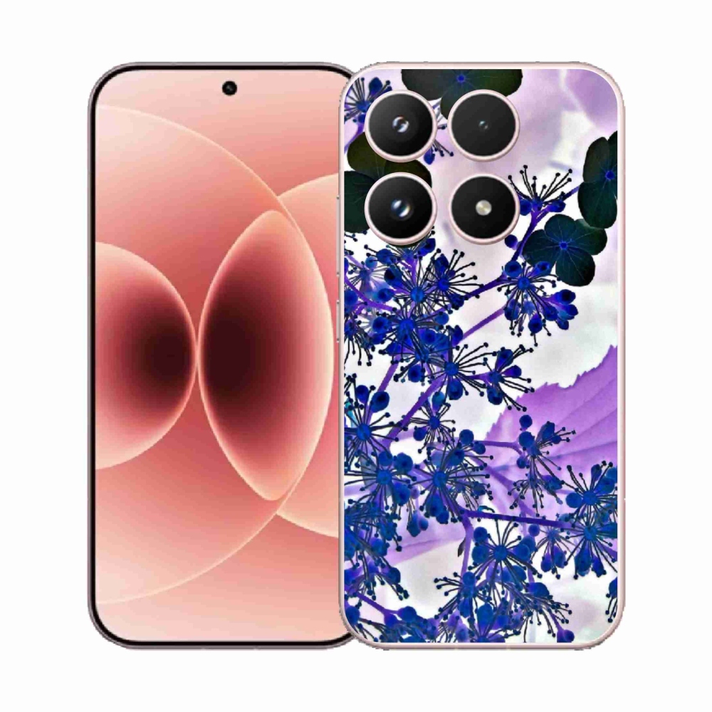 Gélový kryt mmCase na Xiaomi 17 - kvet hortenzie