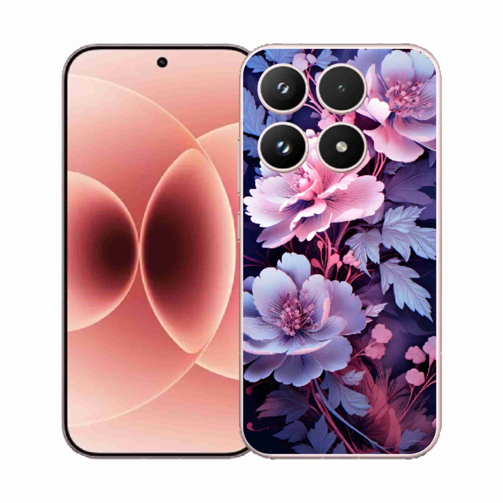 Gélový kryt mmCase na Xiaomi 17 - kvety 11