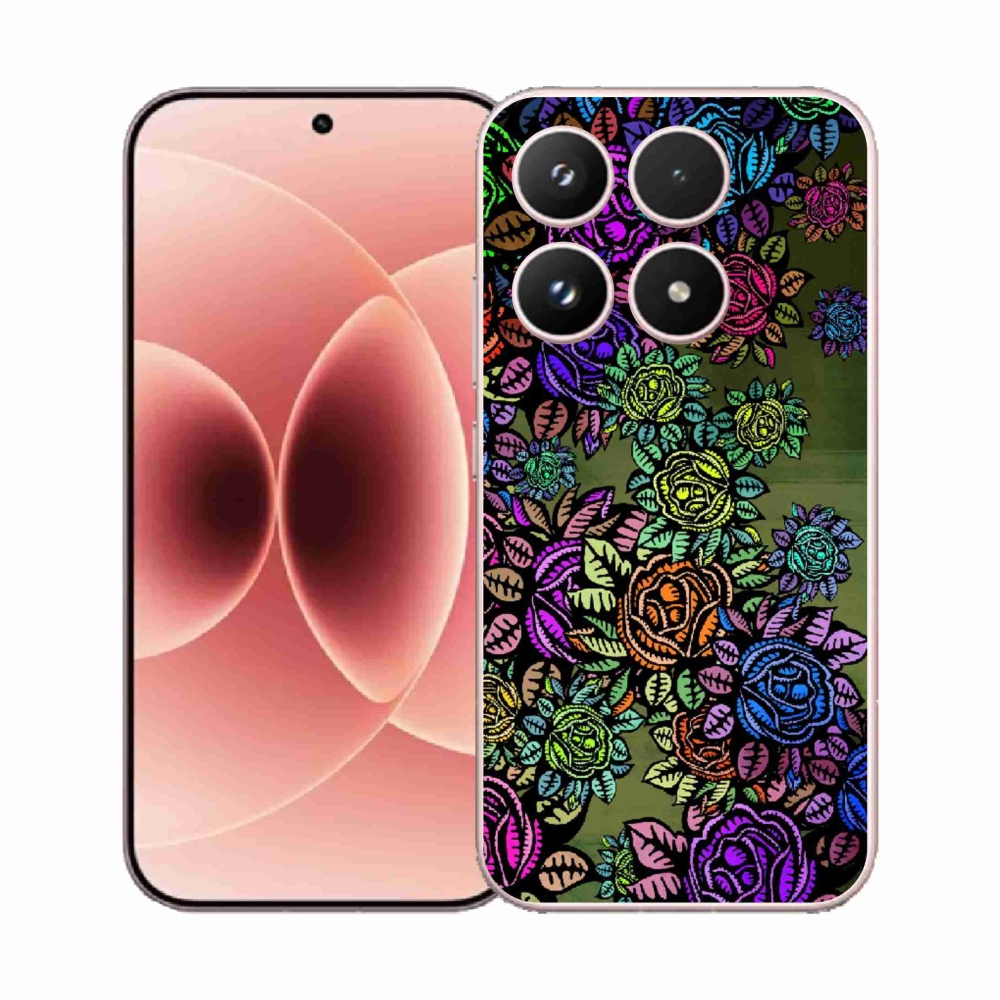 Gélový kryt mmCase na Xiaomi 17 - kvety 6