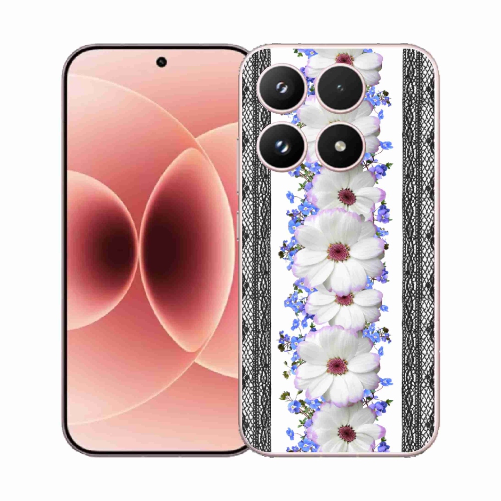 Gélový kryt mmCase na Xiaomi 17 - kvety 8