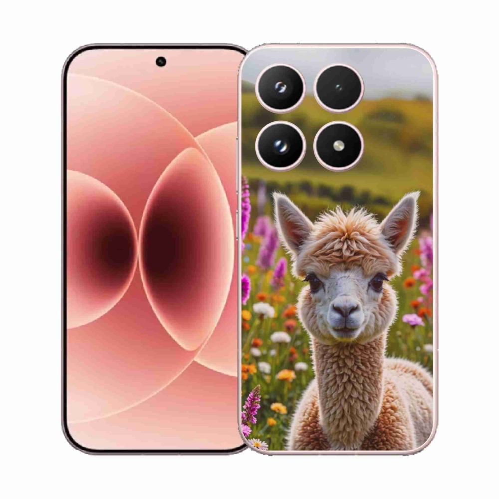Gélový kryt mmCase na Xiaomi 17 - lama na lúke