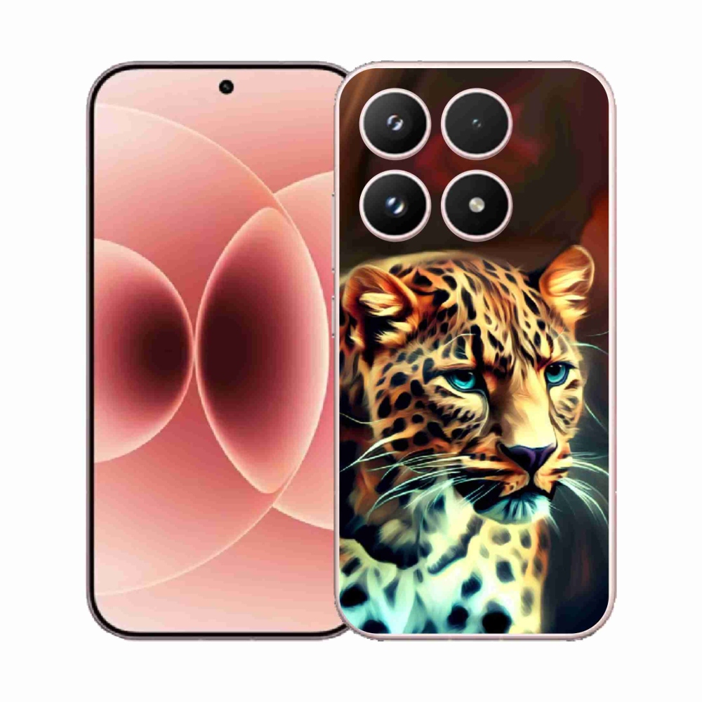 Gélový kryt mmCase na Xiaomi 17 - leopard