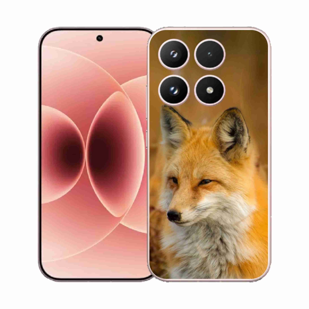 Gélový kryt mmCase na Xiaomi 17 - líška