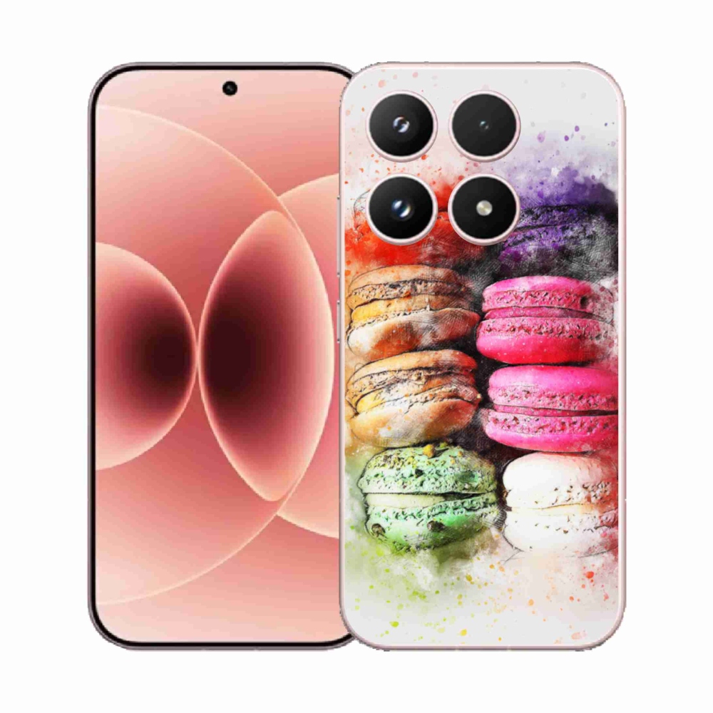 Gélový kryt mmCase na Xiaomi 17 - makrónky