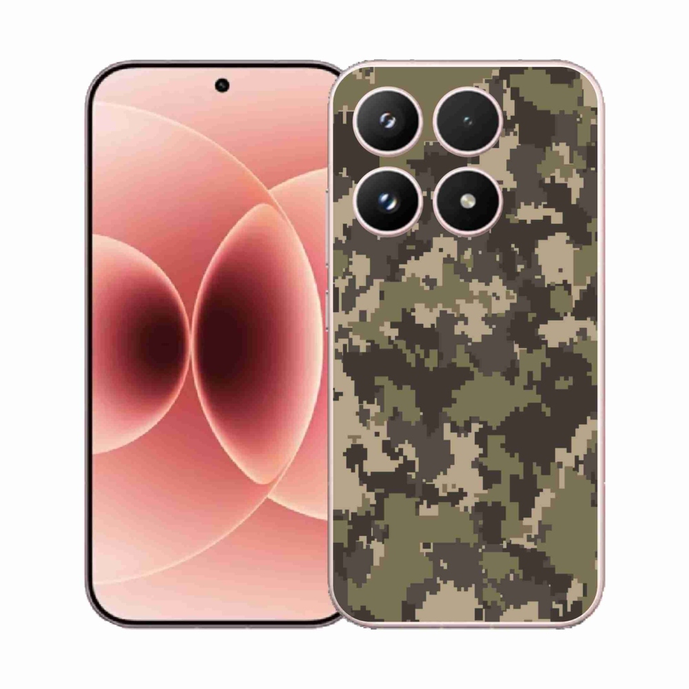 Gélový kryt mmCase na Xiaomi 17 - maskáčový vzor 12