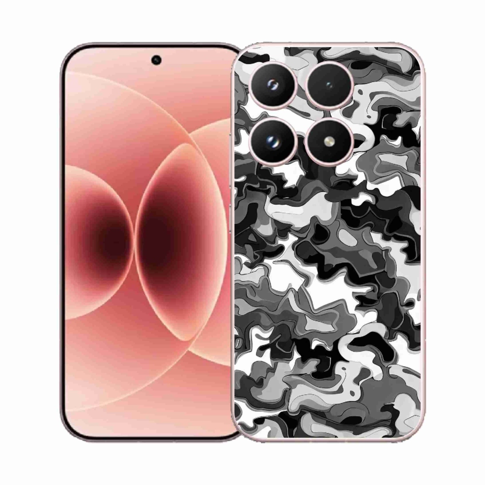 Gélový kryt mmCase na Xiaomi 17 - maskáčový vzor 3