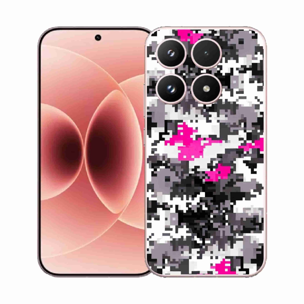 Gélový kryt mmCase na Xiaomi 17 - maskáčový vzor 4