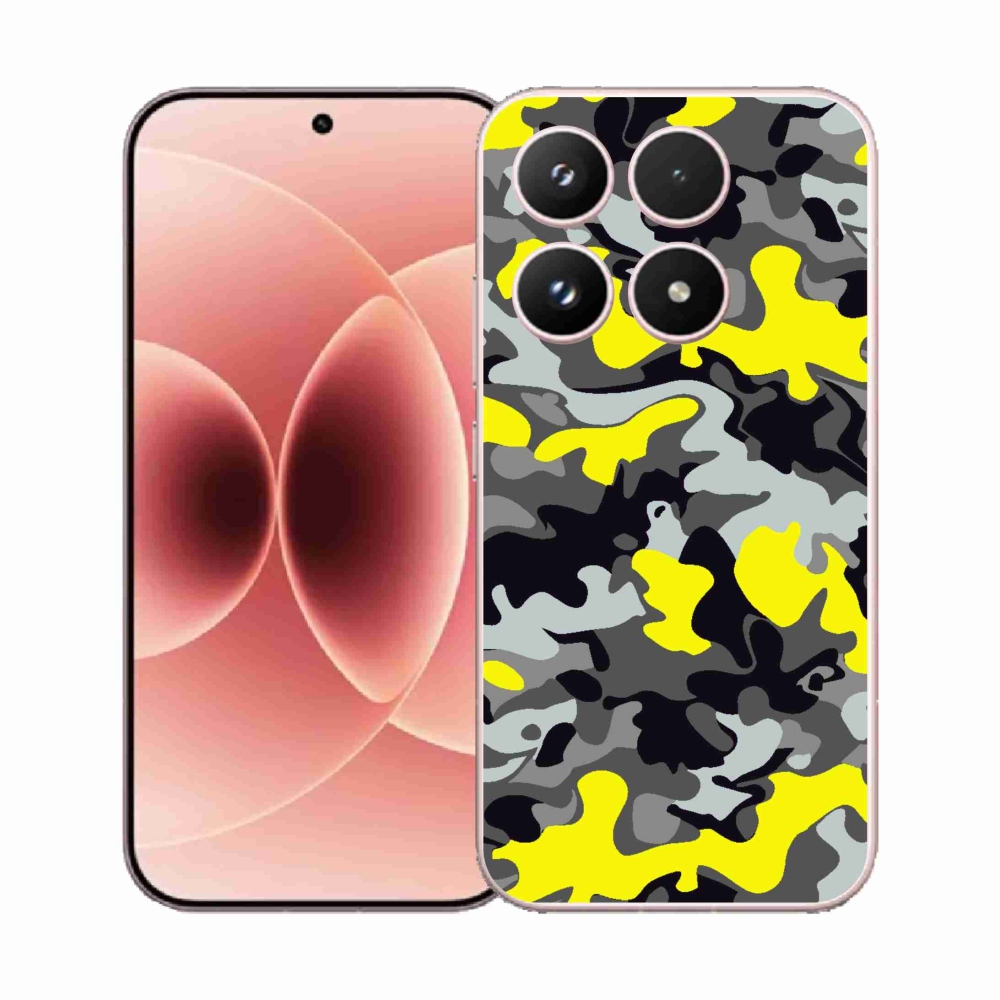 Gélový kryt mmCase na Xiaomi 17 - maskáčový vzor 6