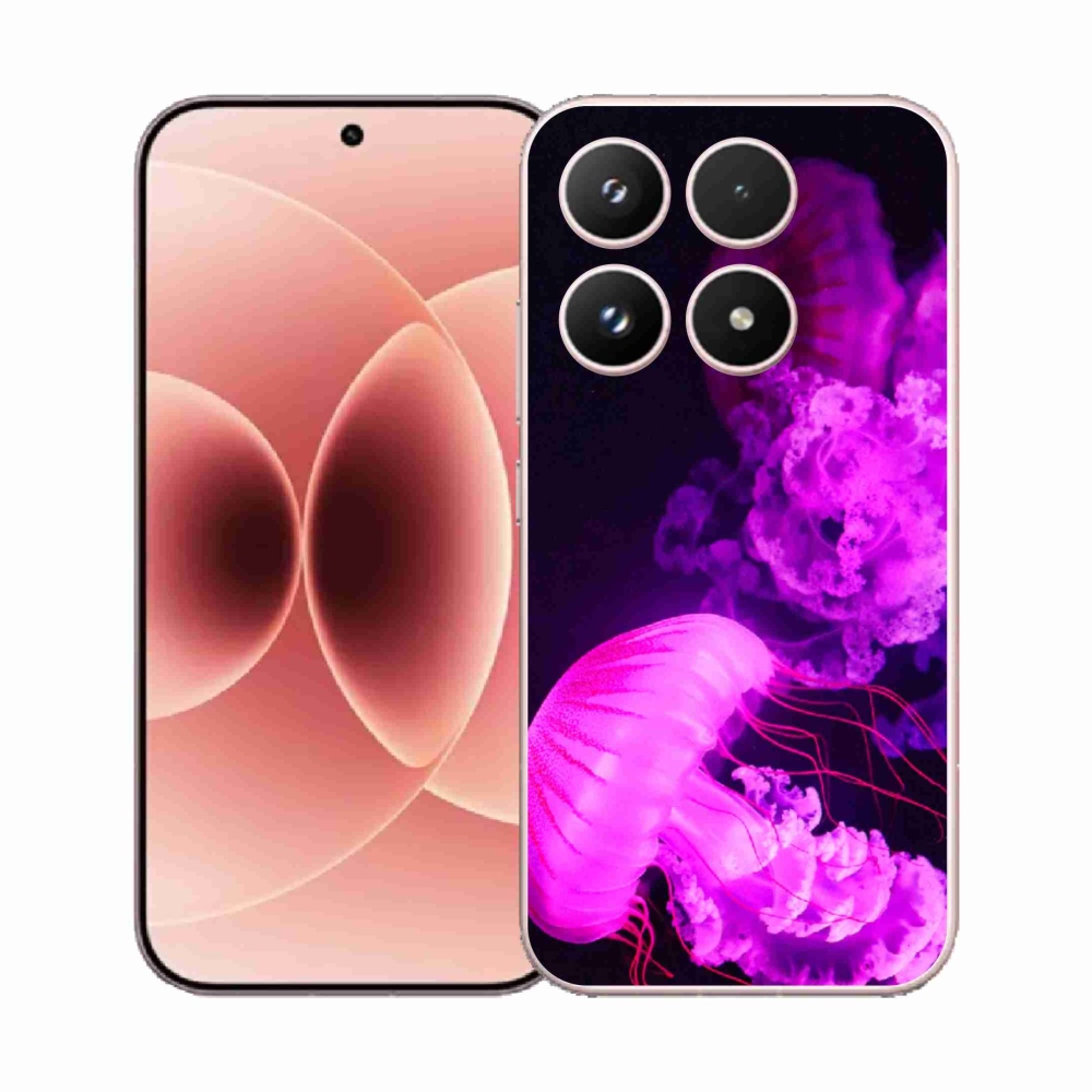 Gélový kryt mmCase na Xiaomi 17 - medúza 1