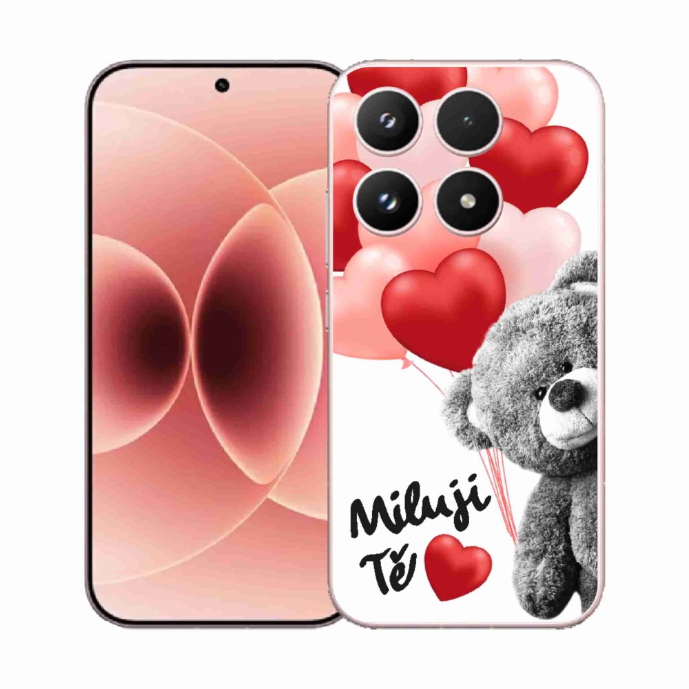 Gélový kryt mmCase na Xiaomi 17 - milujem Ťa