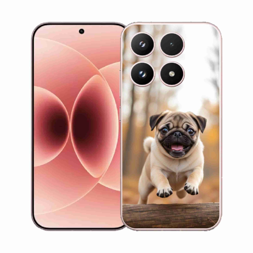 Gélový kryt mmCase na Xiaomi 17 - mops 2