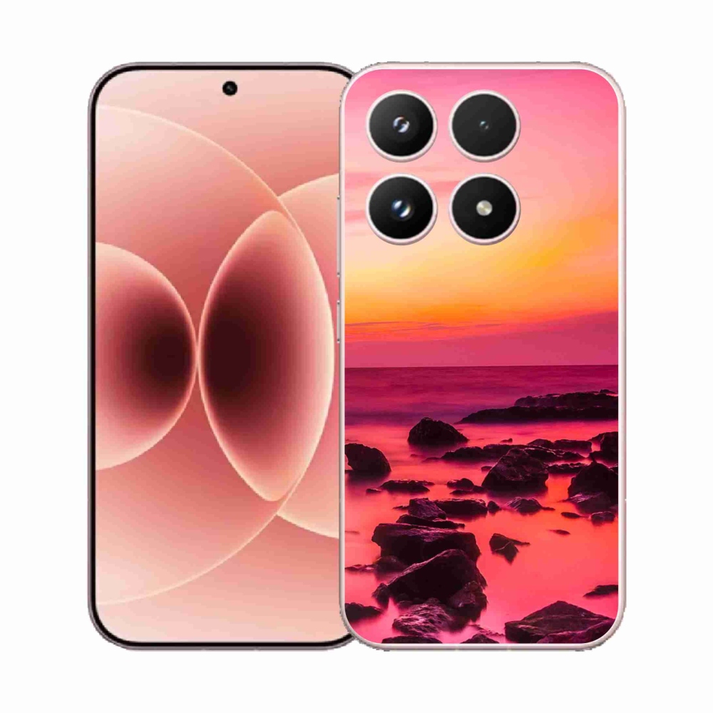 Gélový kryt mmCase na Xiaomi 17 - more a žiara