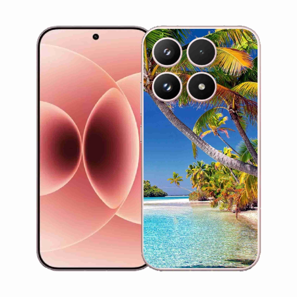 Gélový kryt mmCase na Xiaomi 17 - morská pláž