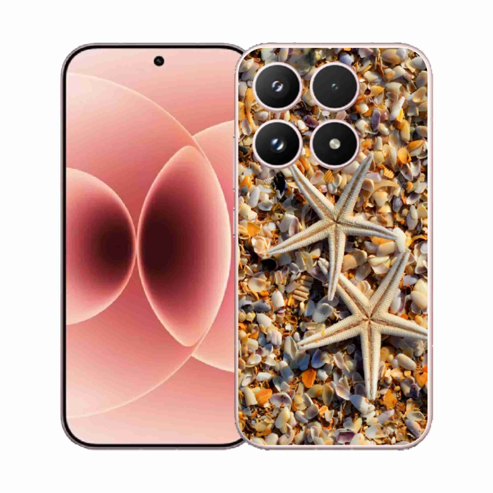 Gélový kryt mmCase na Xiaomi 17 - morské hviezdice