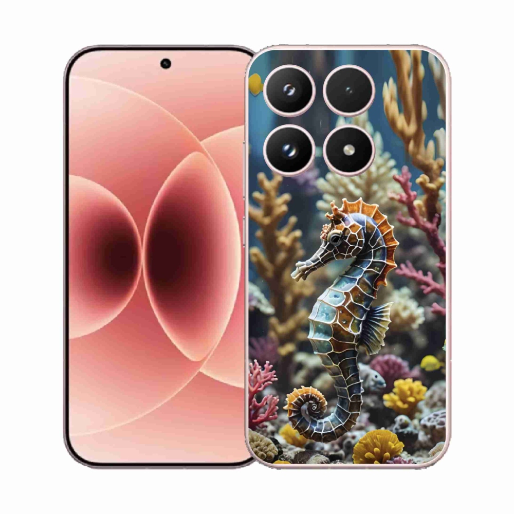 Gélový kryt mmCase na Xiaomi 17 - morský koník 2