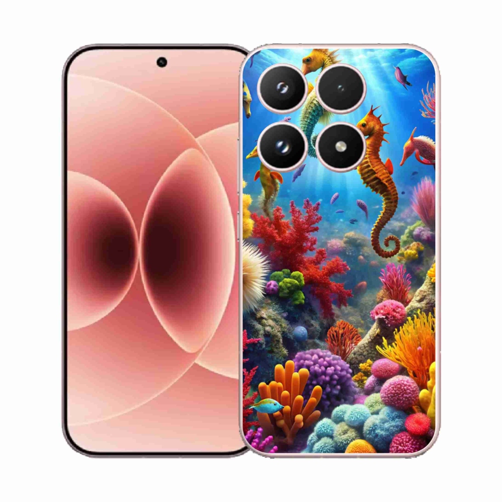 Gélový kryt mmCase na Xiaomi 17 - morský svet 3