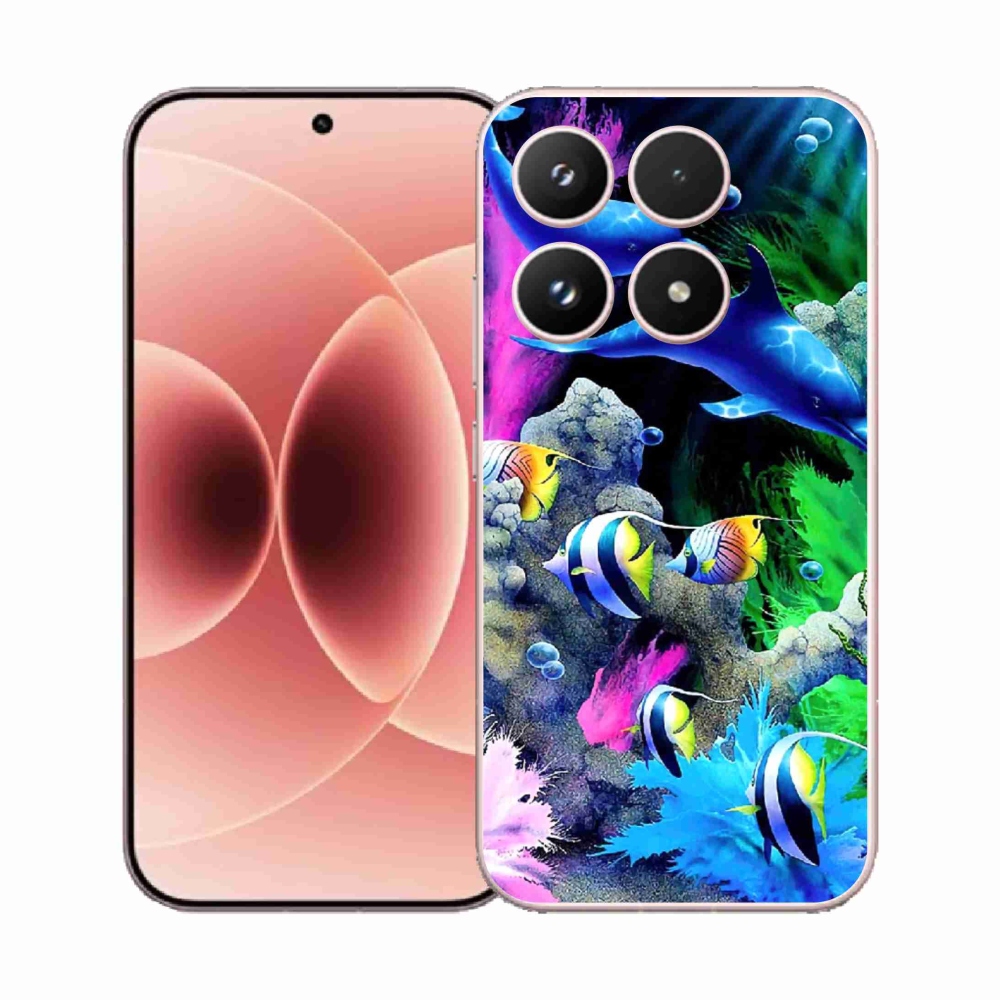 Gélový kryt mmCase na Xiaomi 17 - morský svet