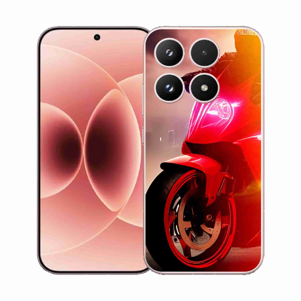 Gélový kryt mmCase na Xiaomi 17 - motorka