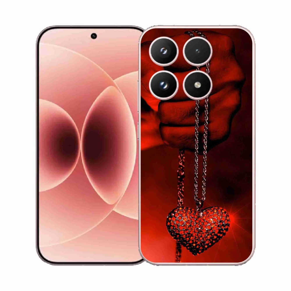 Gélový kryt mmCase na Xiaomi 17 - náhrdelník