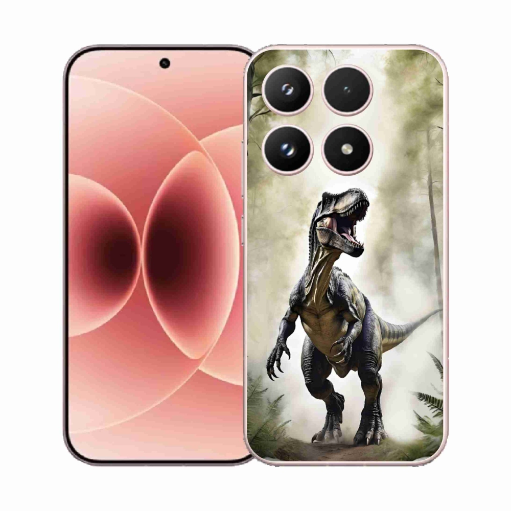 Gélový kryt mmCase na Xiaomi 17 - naštvaný T-Rex