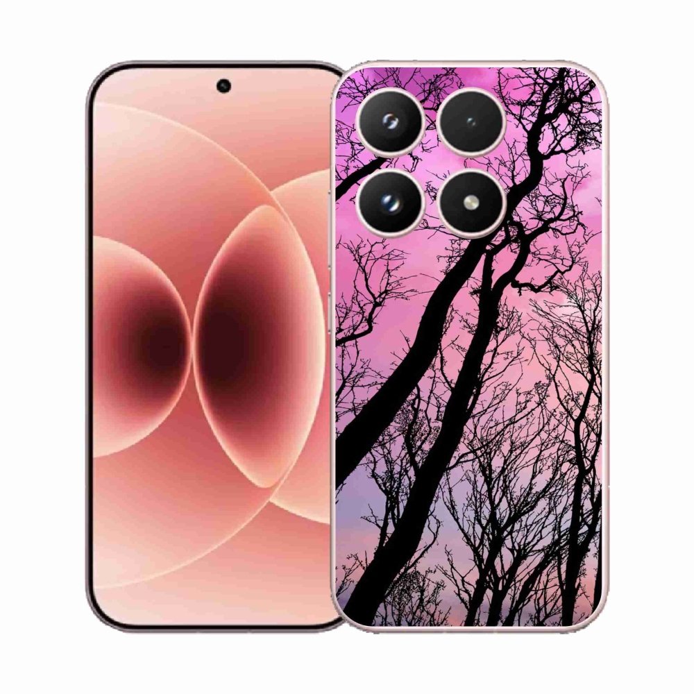 Gélový kryt mmCase na Xiaomi 17 - opadané stromy