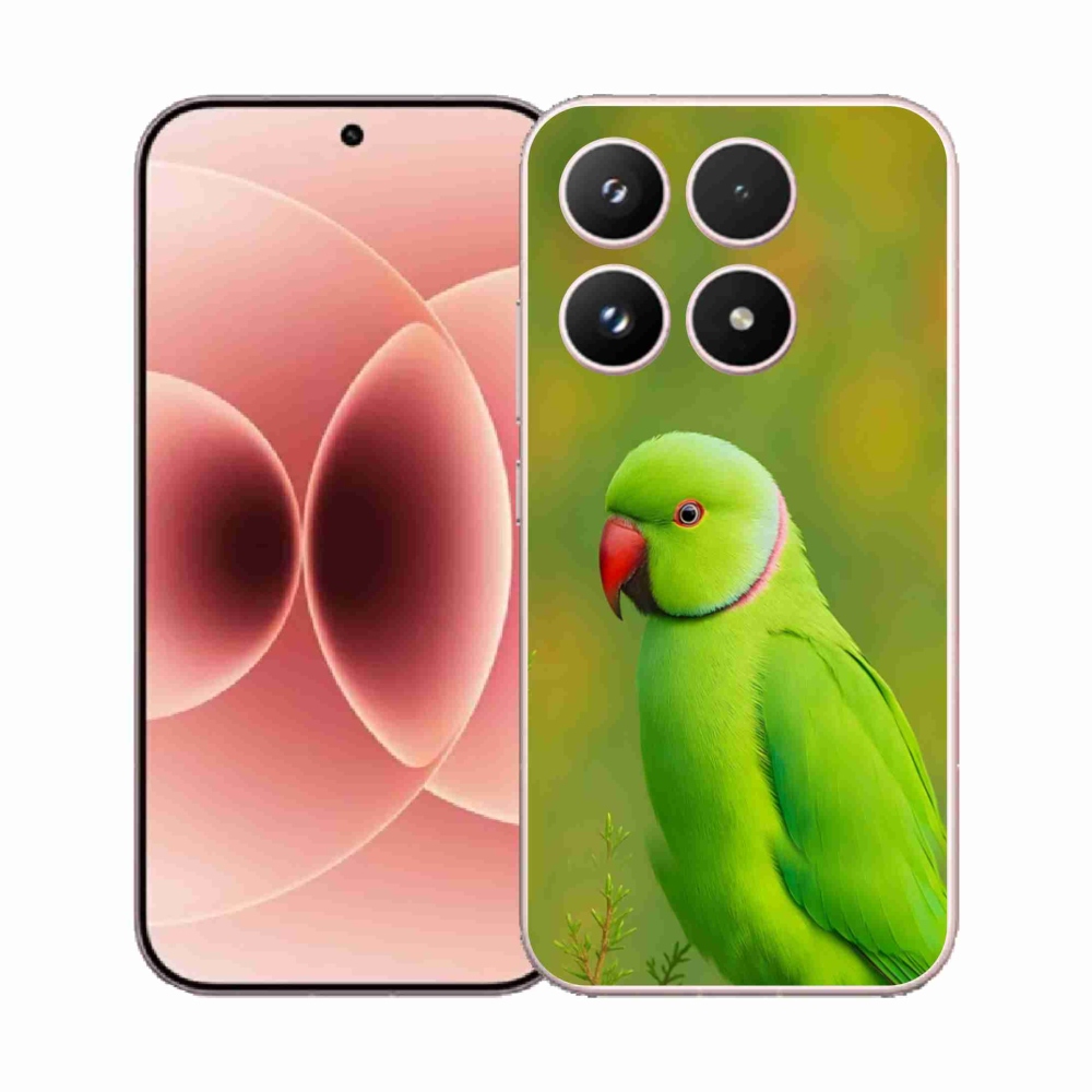 Gélový kryt mmCase na Xiaomi 17 - papagáj Alexandr 2