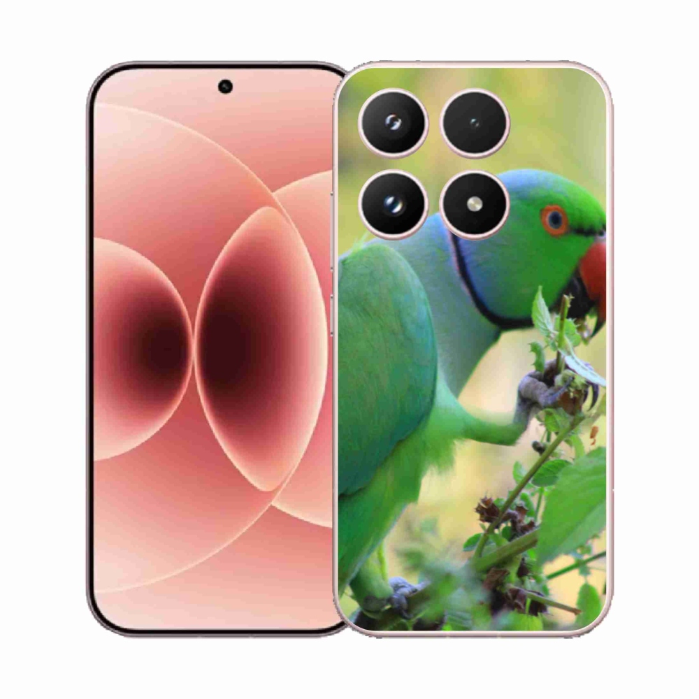 Gélový kryt mmCase na Xiaomi 17 - papagáj Alexandr