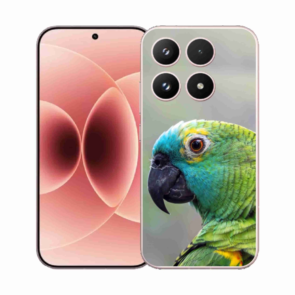 Gélový kryt mmCase na Xiaomi 17 - papagáj amazoňan