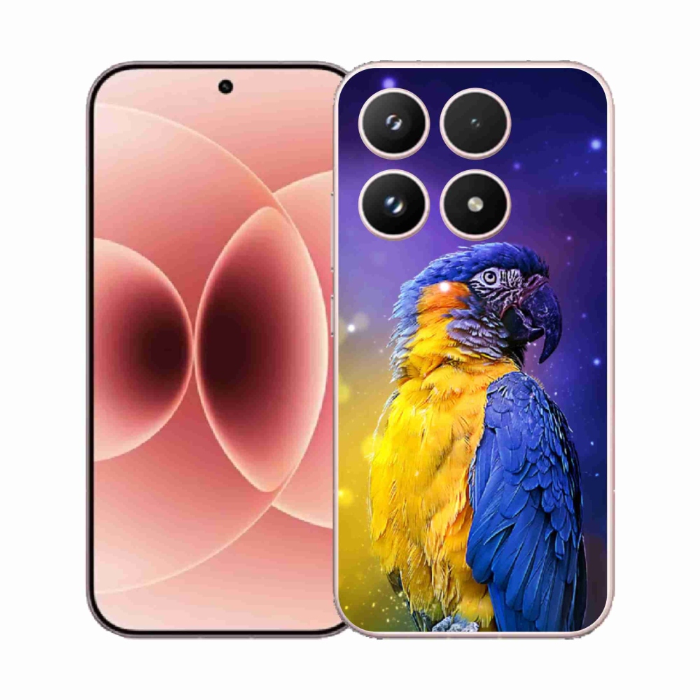 Gélový kryt mmCase na Xiaomi 17 - papagáj ara 1