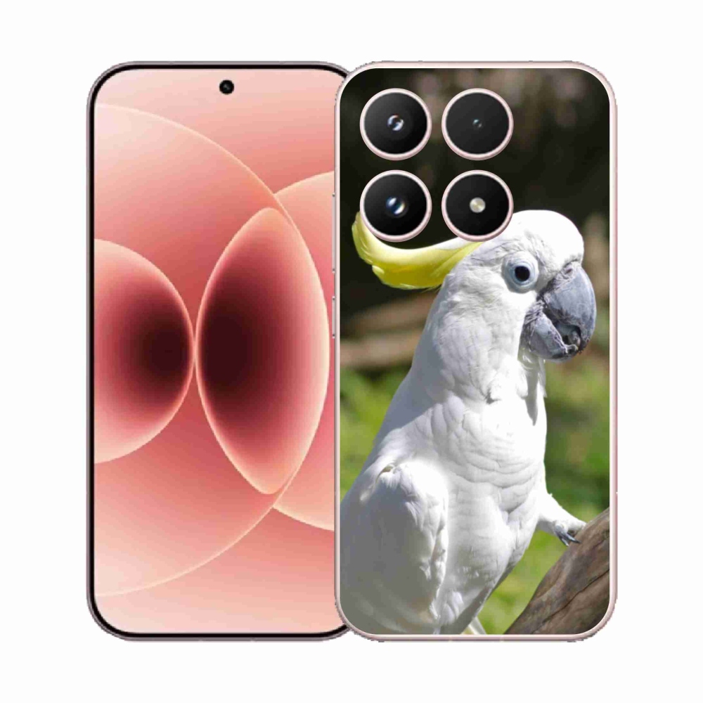 Gélový kryt mmCase na Xiaomi 17 - papagáj kakadu 2