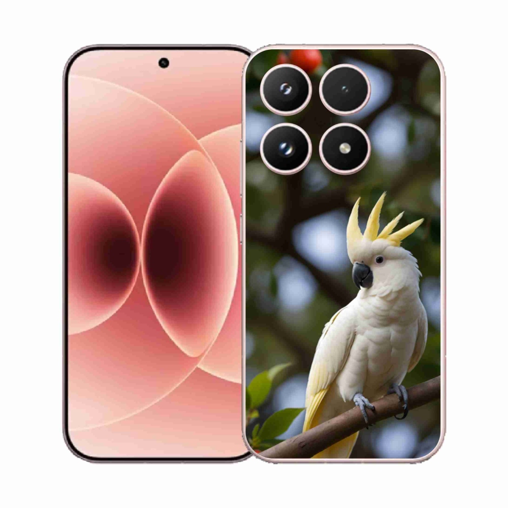 Gélový kryt mmCase na Xiaomi 17 - papagáj kakadu 3