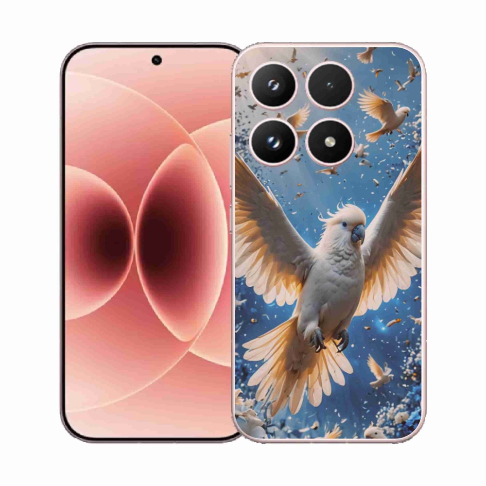 Gélový kryt mmCase na Xiaomi 17 - papagáj kakadu