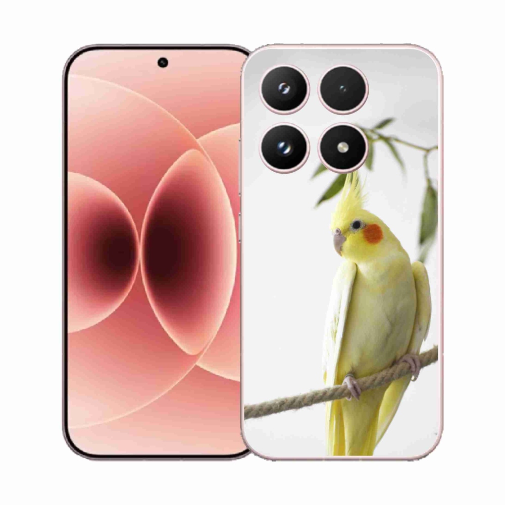 Gélový kryt mmCase na Xiaomi 17 - papagáj korela chocholatá