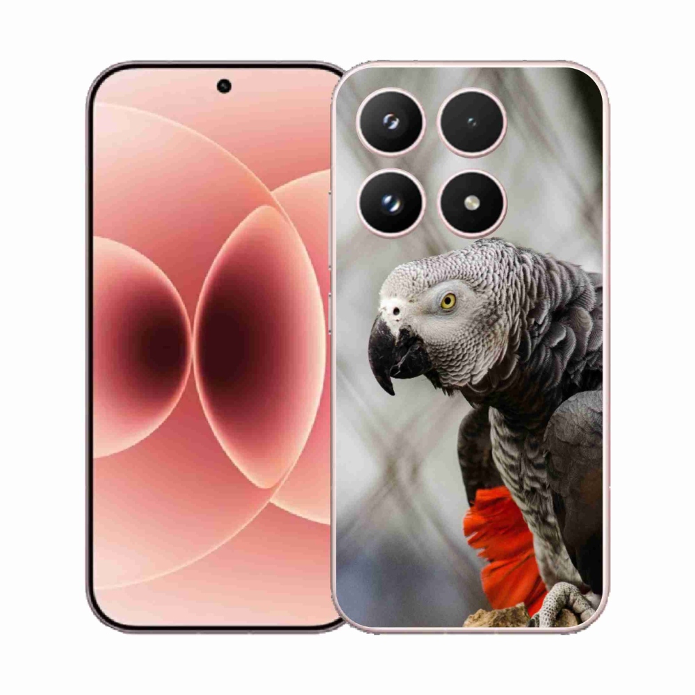 Gélový kryt mmCase na Xiaomi 17 - papagáj žako 3