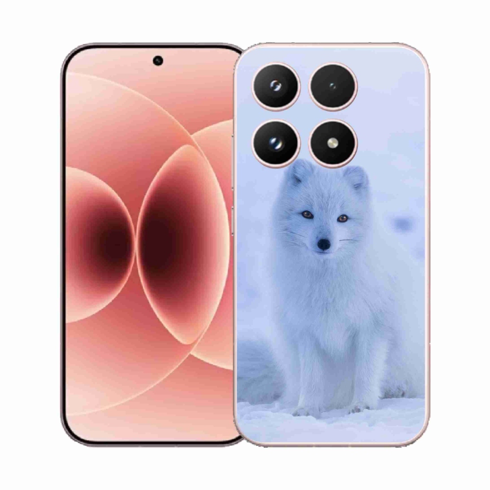 Gélový kryt mmCase na Xiaomi 17 - polárna líška