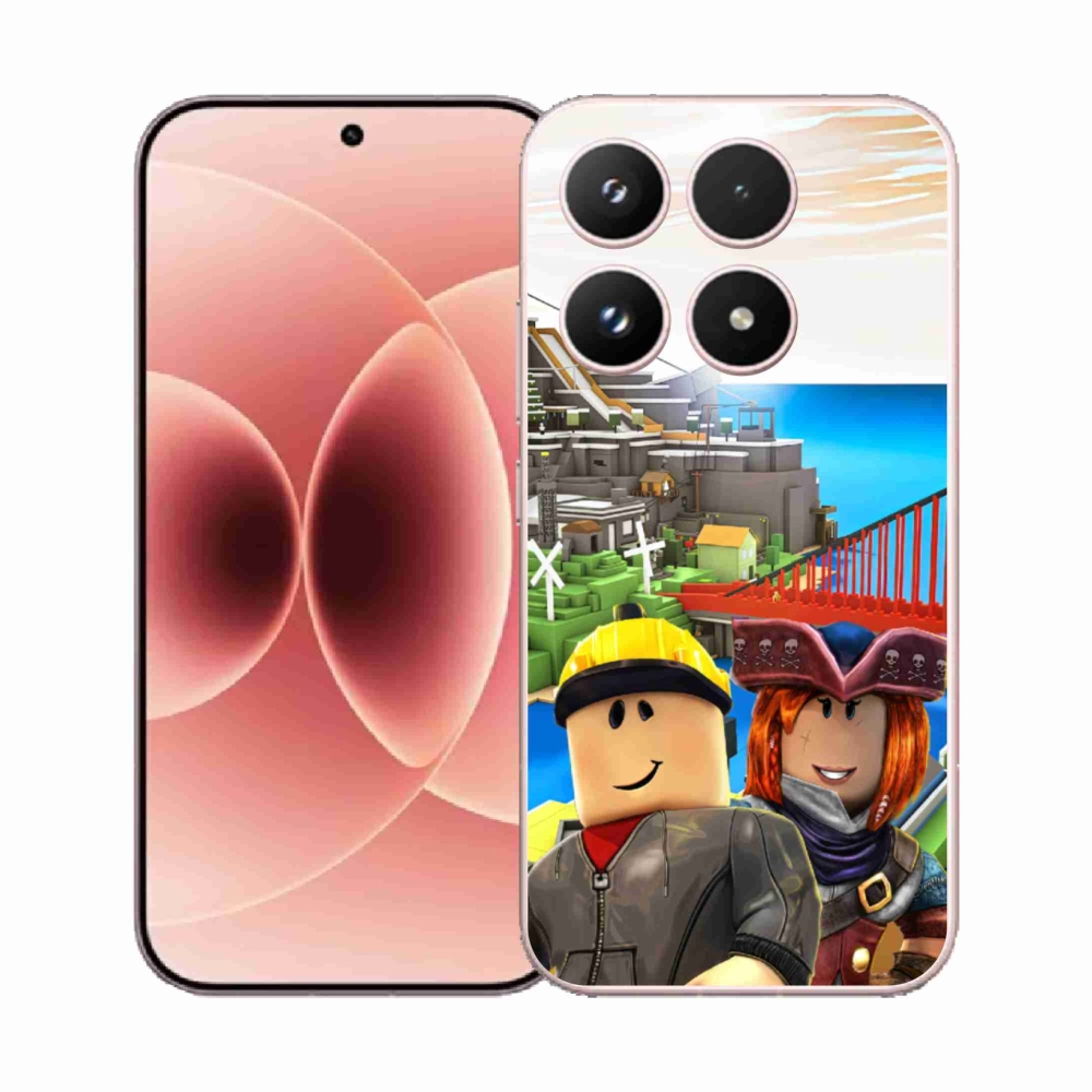 Gélový kryt mmCase na Xiaomi 17 - roblox 1