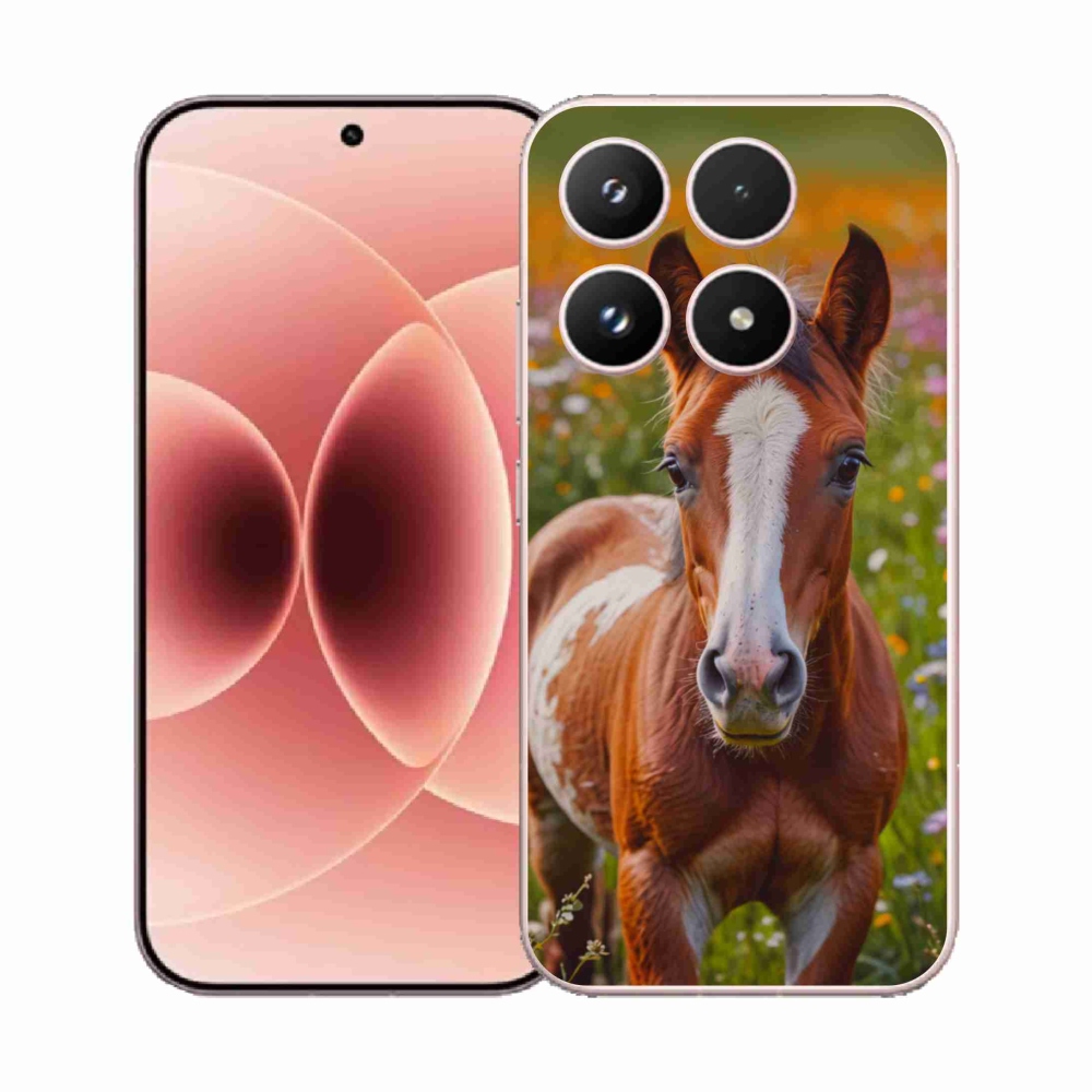 Gélový kryt mmCase na Xiaomi 17 - roztomilé žriebä