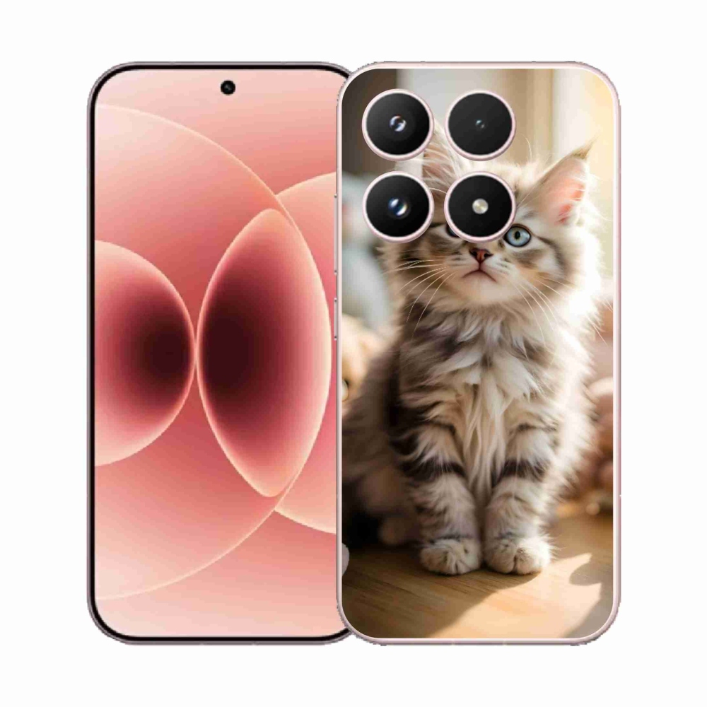 Gélový kryt mmCase na Xiaomi 17 - roztomilé mačiatko 10